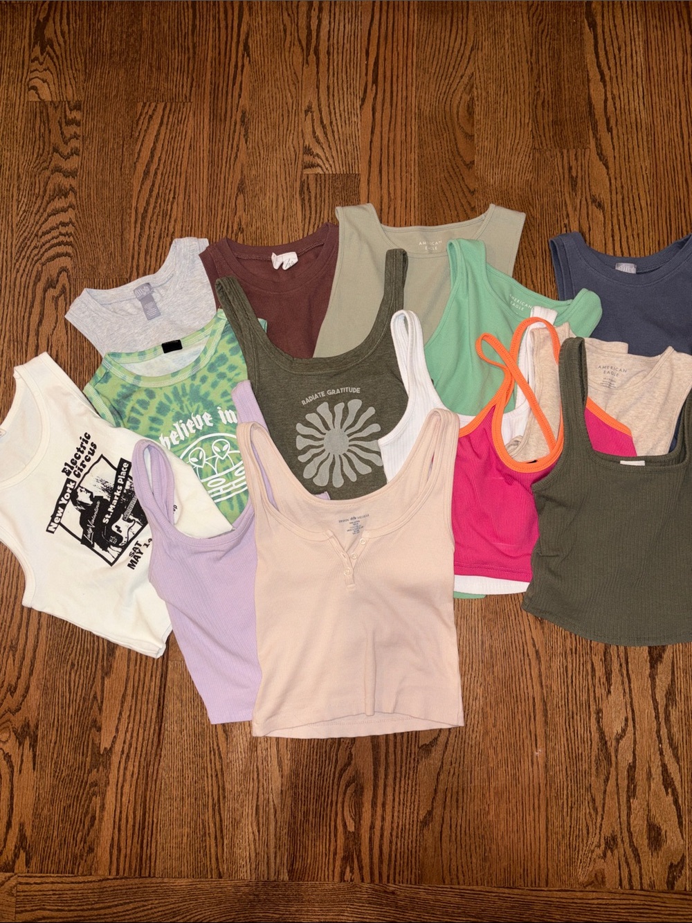 Bundle of XS & S Tanks—14 total!
